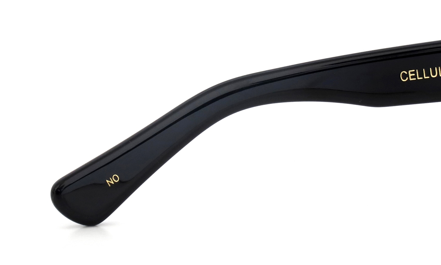 Oliver Goldsmith 限定生産セルロイドメガネ CONSUL-50 NO(ブラック) 左テンプル先の内側