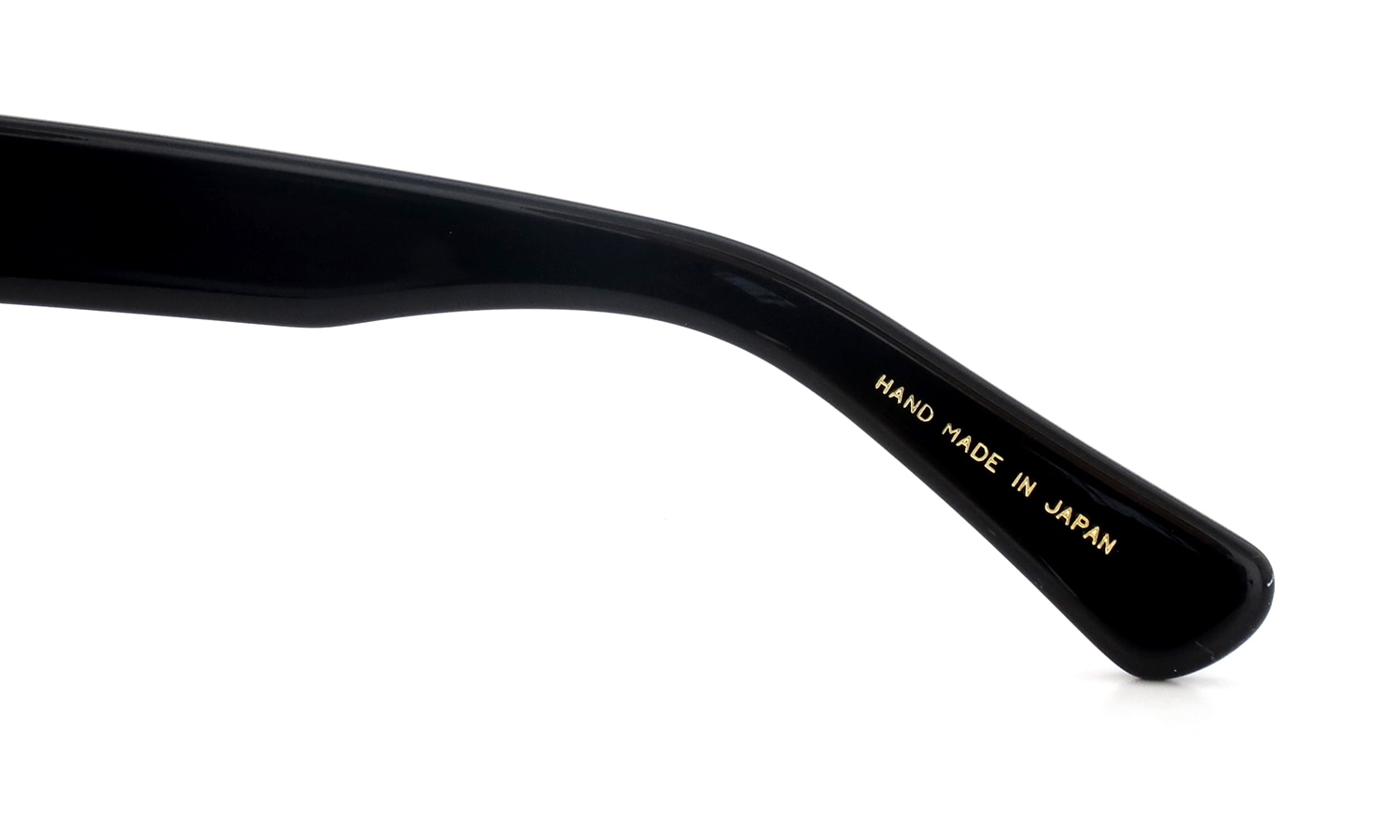 Oliver Goldsmith 限定生産セルロイドメガネ CONSUL-50 NO(ブラック) 右テンプル先の内側
