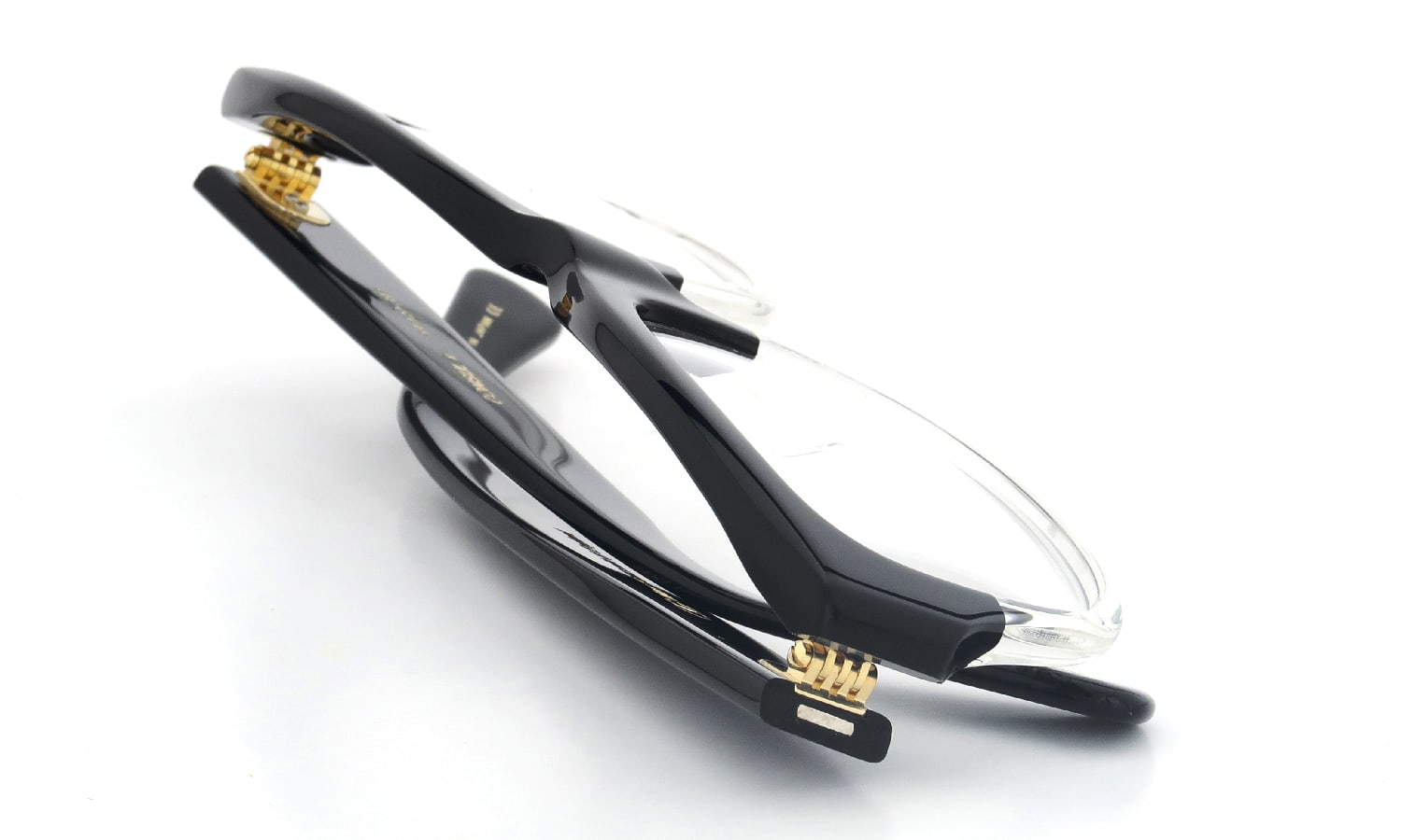 Oliver Goldsmith メガネ CONSUL-g col.Black Float 折りたたみ2