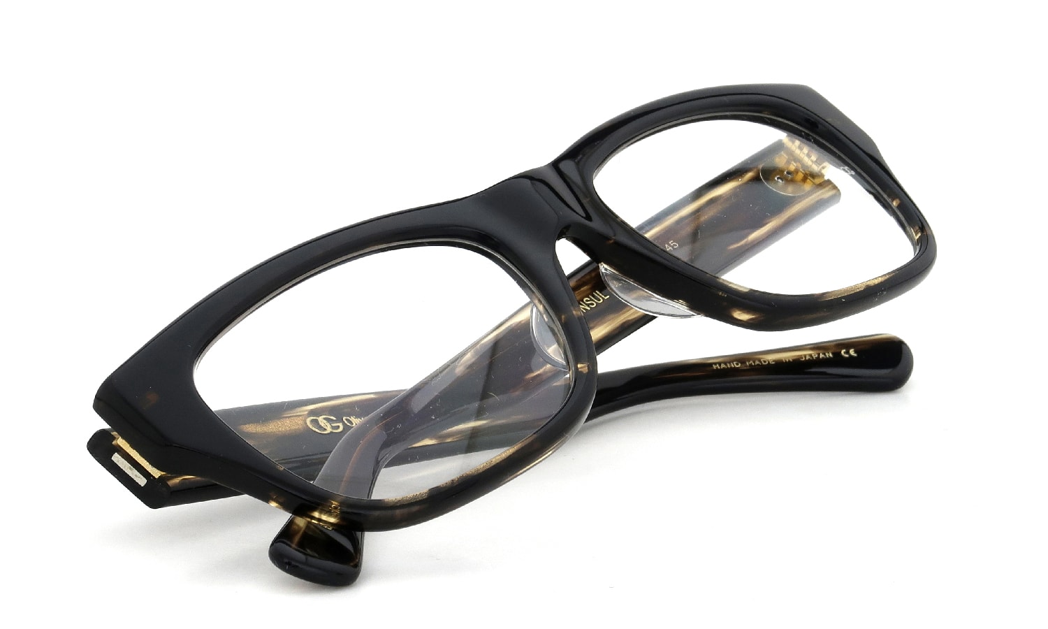 Oliver Goldsmith メガネ CONSUL-g col.Bracken 折りたたみ1