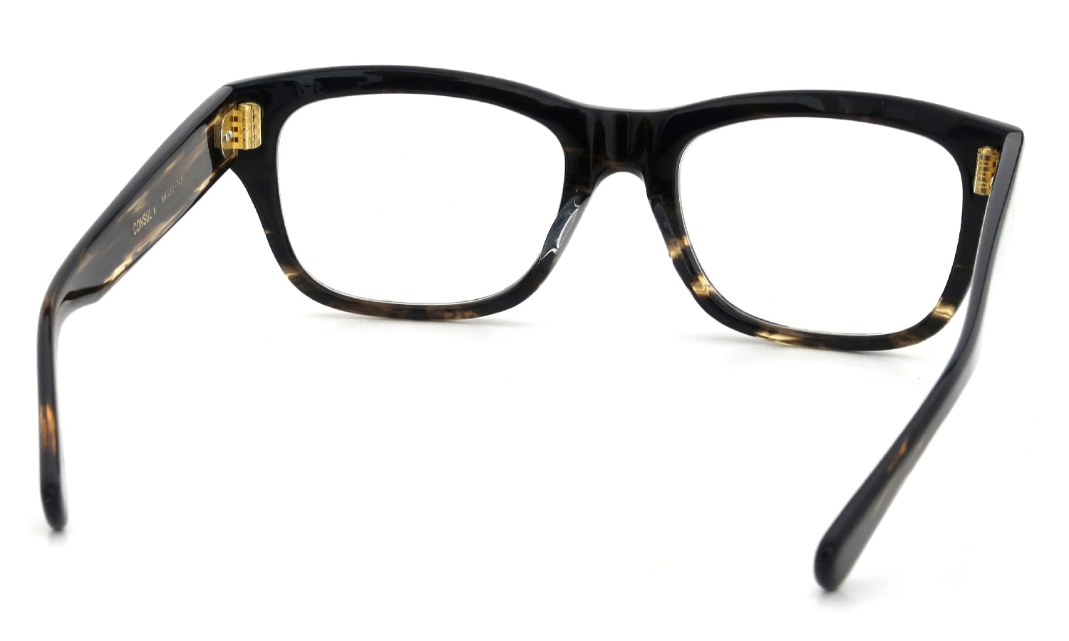 Oliver Goldsmith メガネ CONSUL-g col.Bracken フレーム裏側