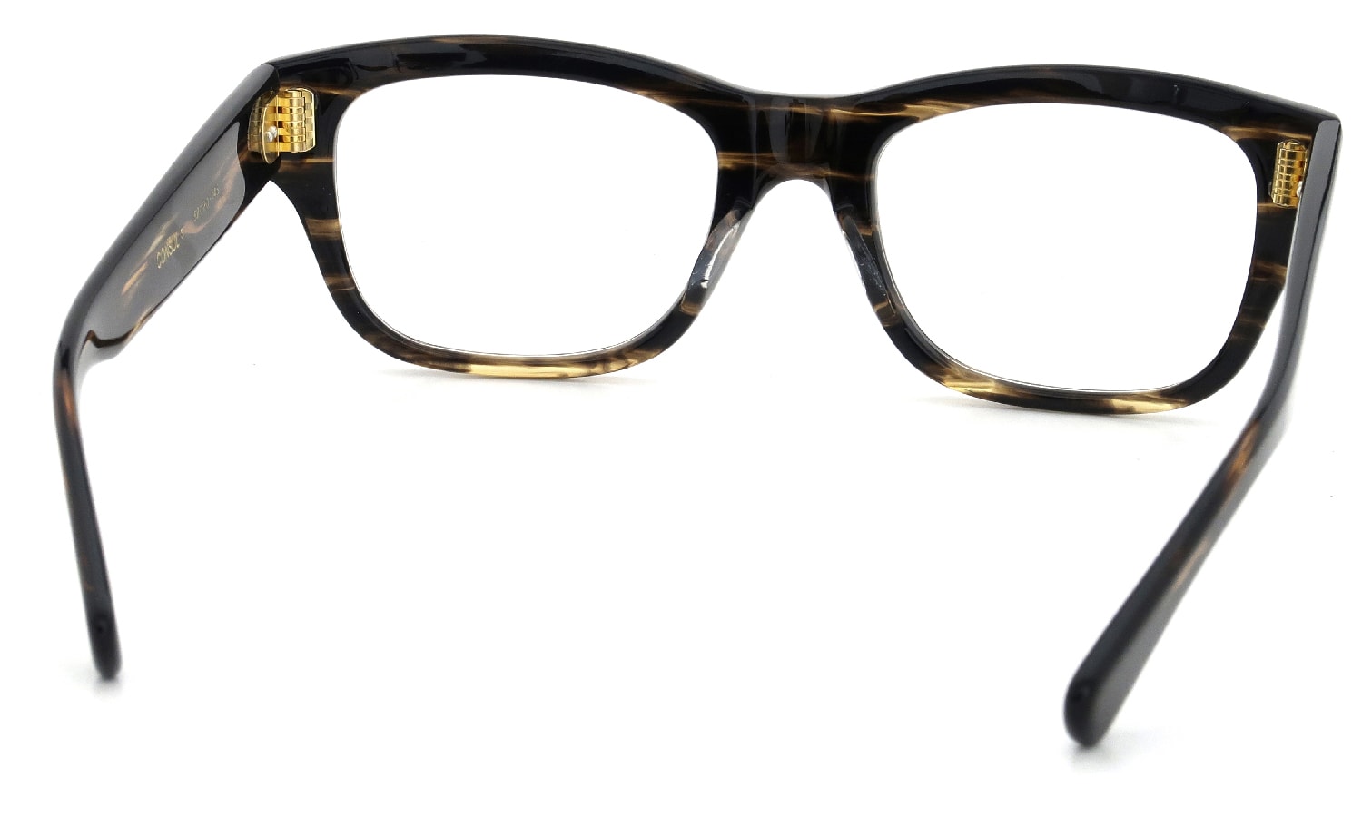 Oliver Goldsmith メガネ CONSUL-s col.Bracken フレーム裏側