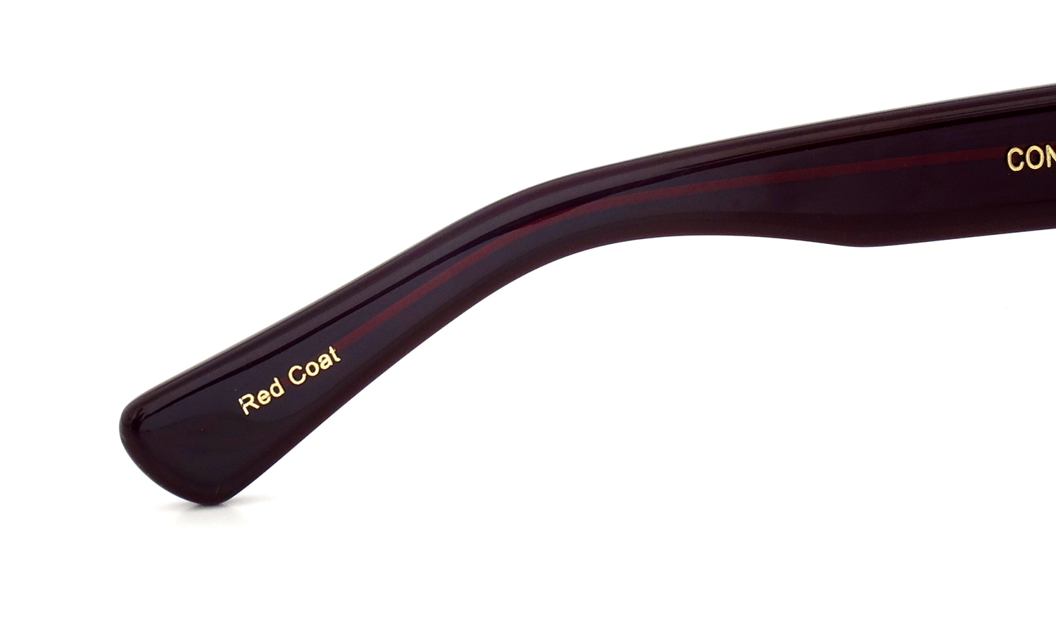 Oliver Goldsmith メガネ CONSUL-s col.Red-Coat 左テンプル先の内側