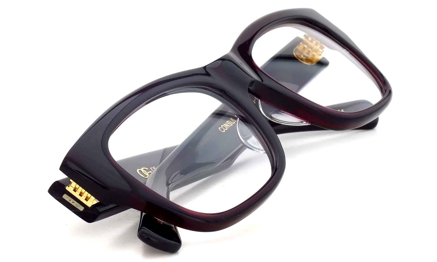 Oliver Goldsmith メガネ CONSUL-s col.Red-Coat 折りたたみ2