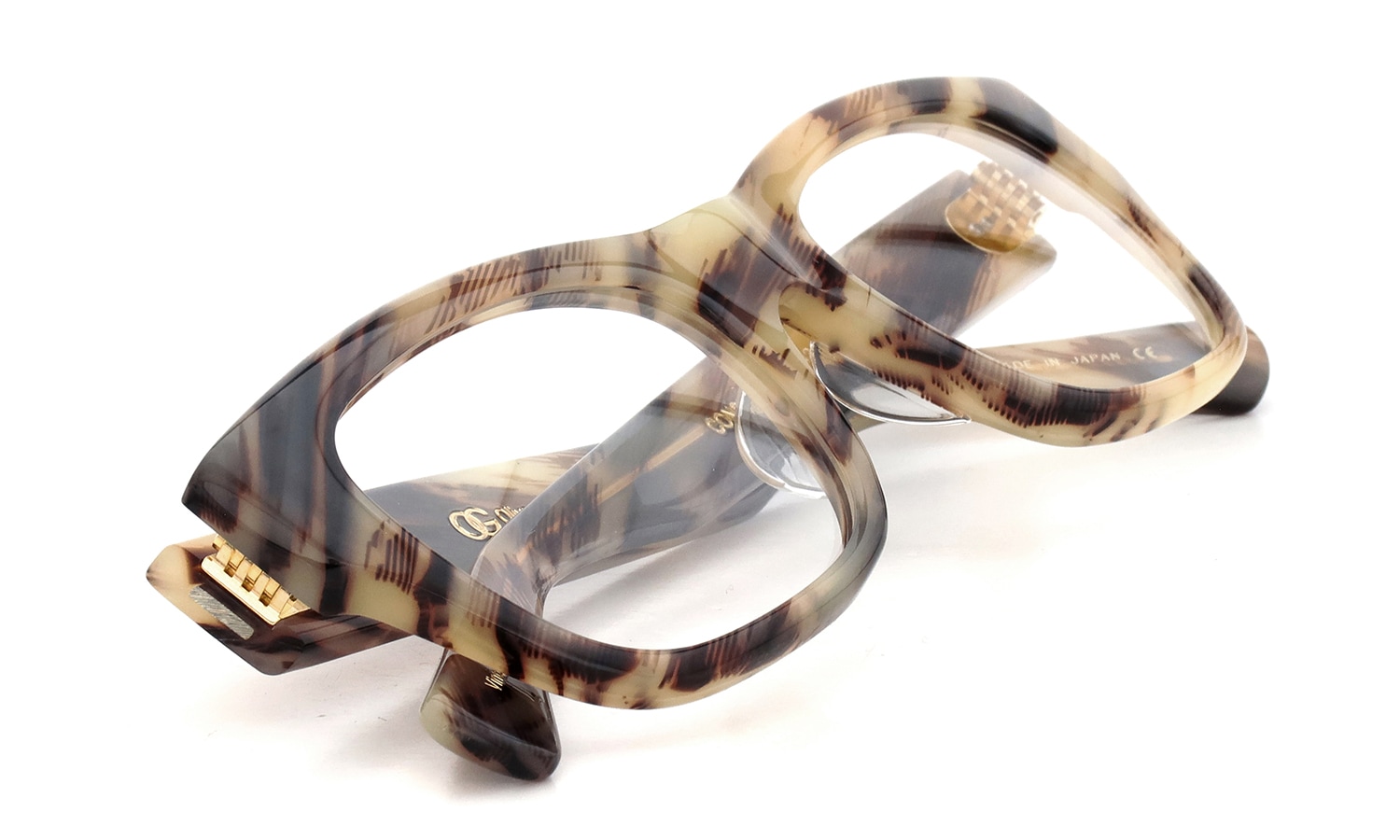Oliver Goldsmith メガネ CONSUL-s col.Vintage-Horn 折りたたみ1