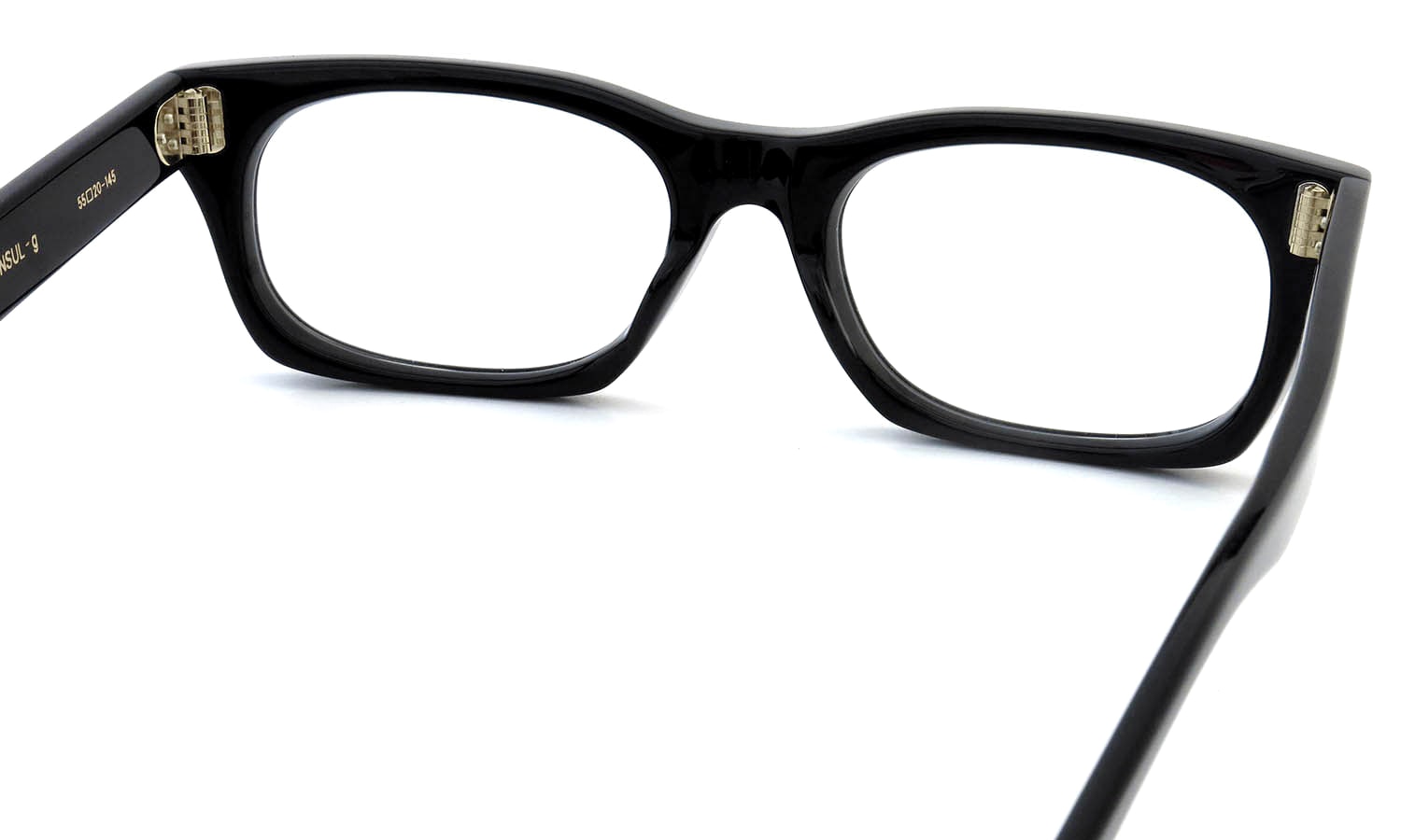 Oliver Goldsmith メガネ通販 VICE CONSUL-g Nero 裏側