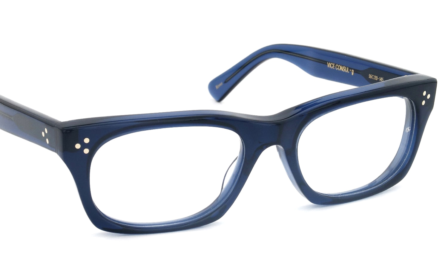 Oliver Goldsmith メガネ通販 VICE CONSUL-g River フロント