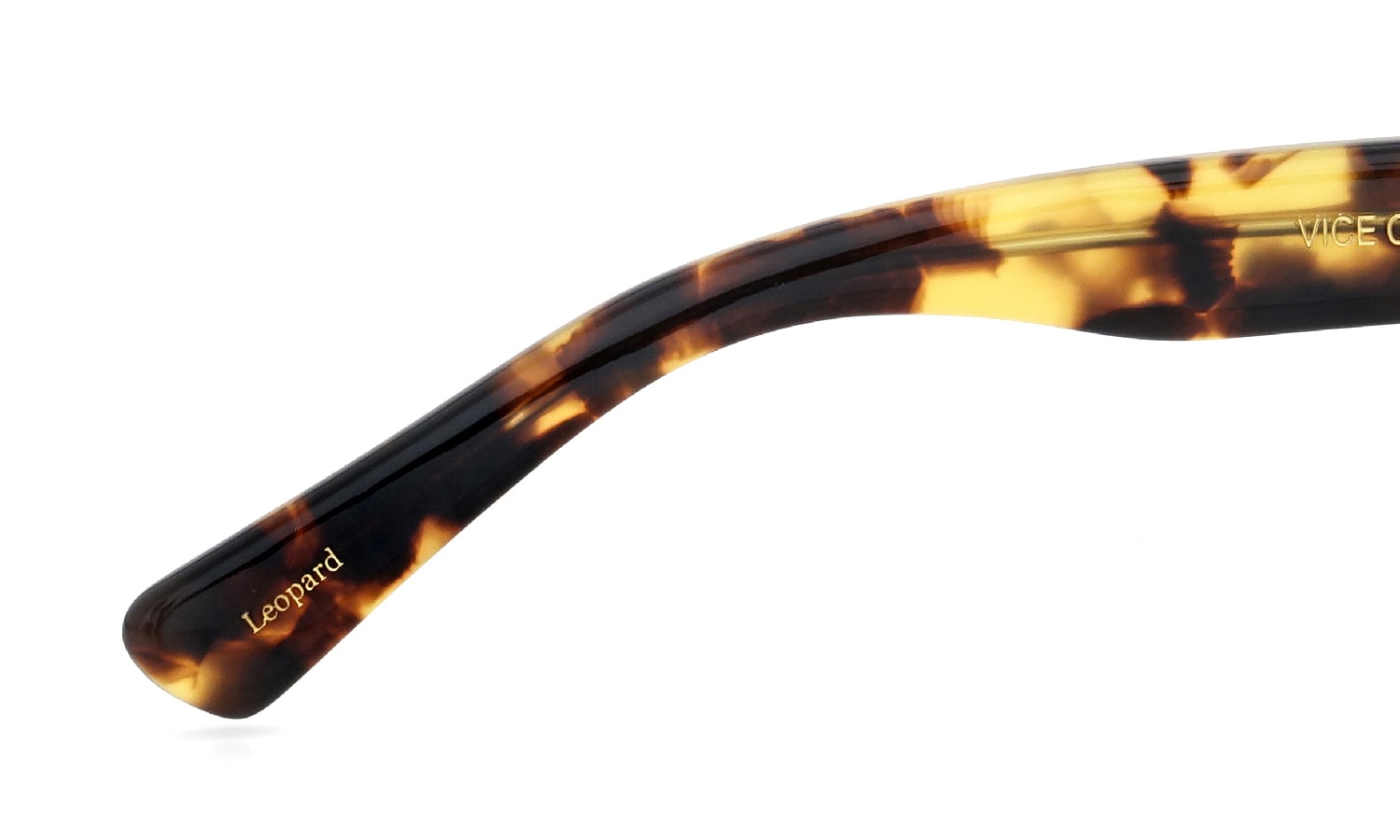 Oliver Goldsmith メガネ VICE CONSUL-ss col.Leopard 左テンプル先