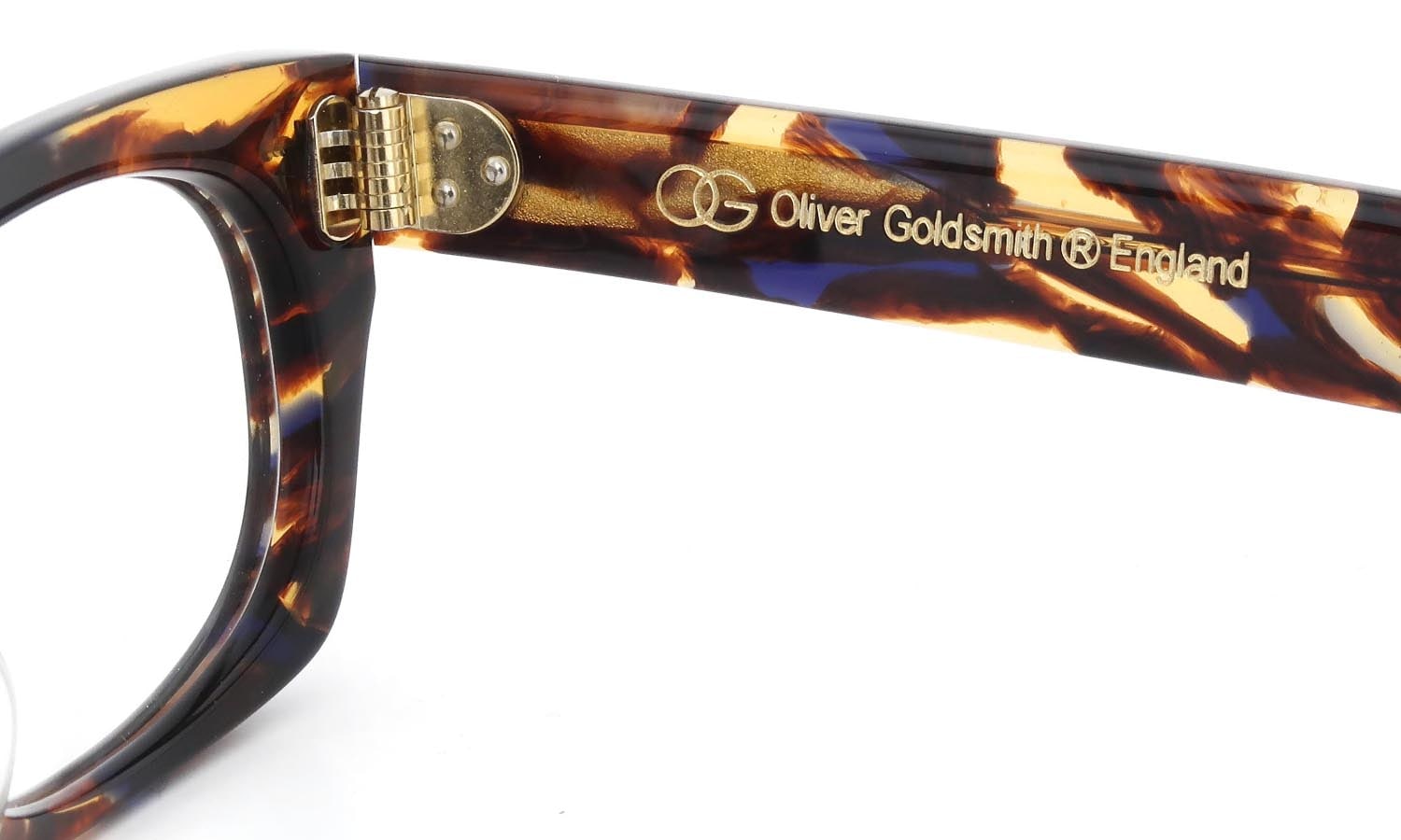 Oliver Goldsmith メガネ通販 VICE CONSUL-ss Tobacco