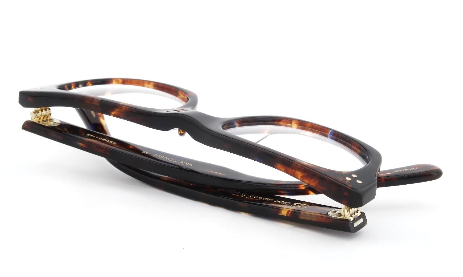 Oliver Goldsmith メガネ通販 VICE CONSUL-ss Tobacco