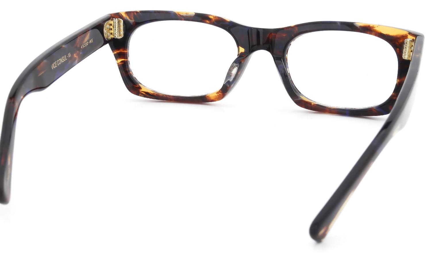 Oliver Goldsmith メガネ通販 VICE CONSUL-ss Tobacco