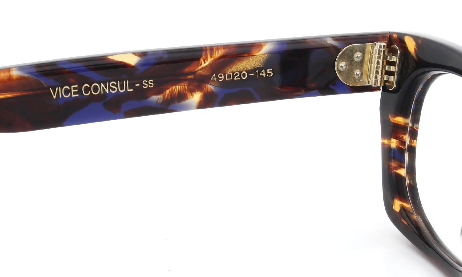 Oliver Goldsmith メガネ通販 VICE CONSUL-ss Tobacco