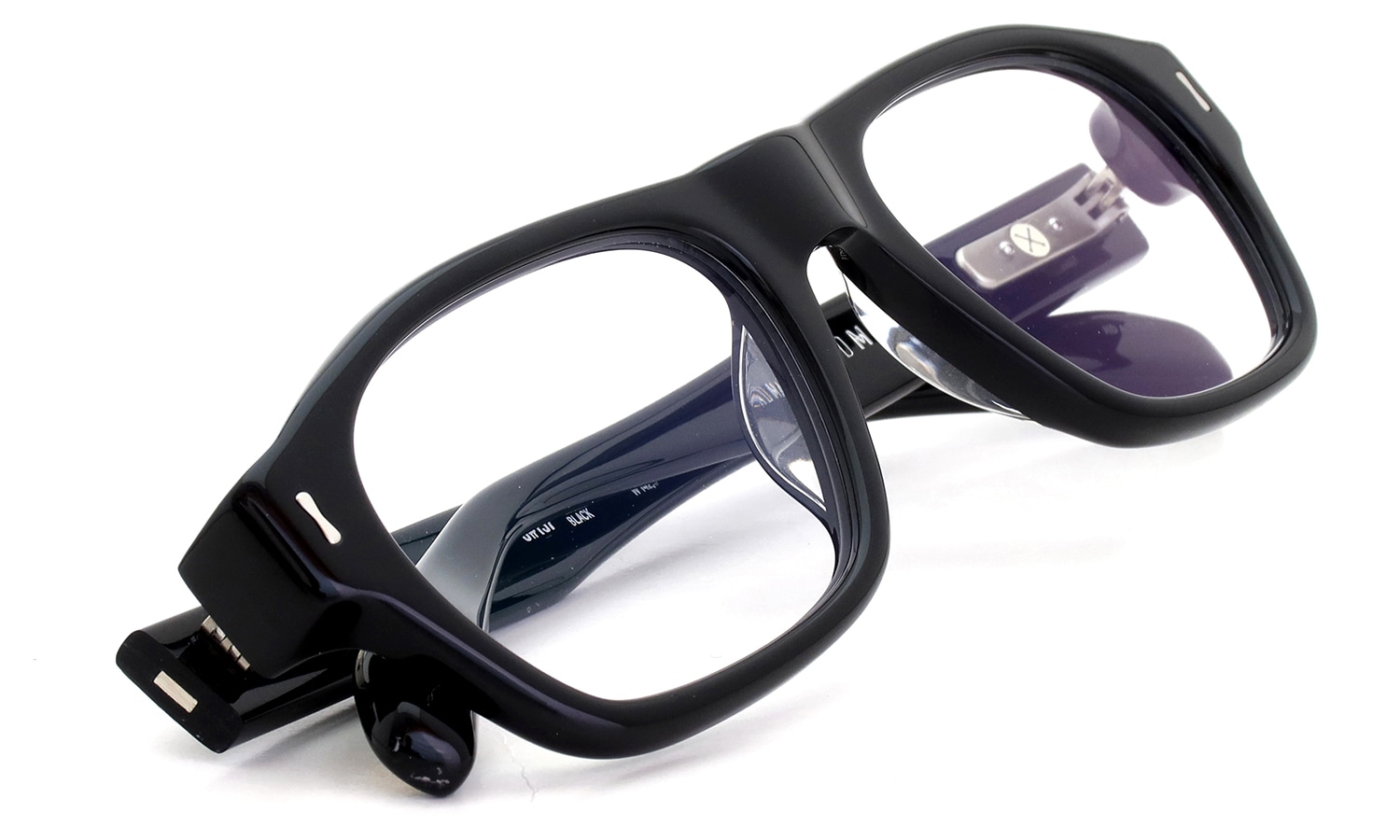 PETER AND MAY ピーターアンドメイ メガネ COTE COUR col.BLACK 折りたたみ1