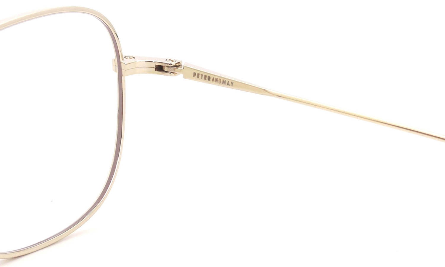 PETER AND MAY ピーターアンドメイ メガネ通販 COVER GIRL col.GOLD