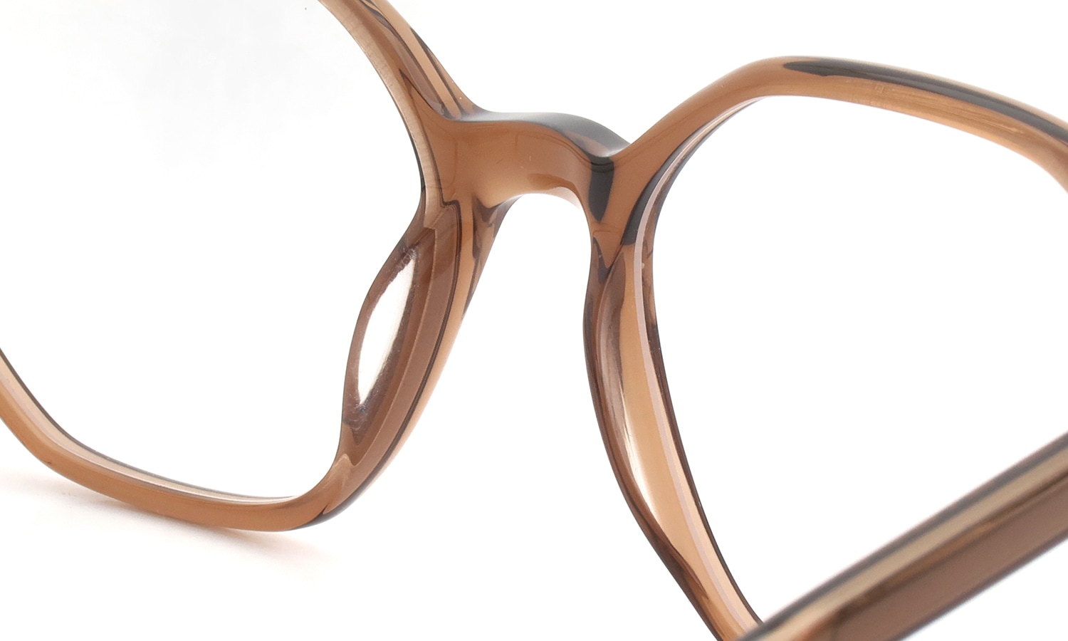 PETER AND MAY ピーターアンドメイ メガネ通販 GEORGIA col.DARK AMBER