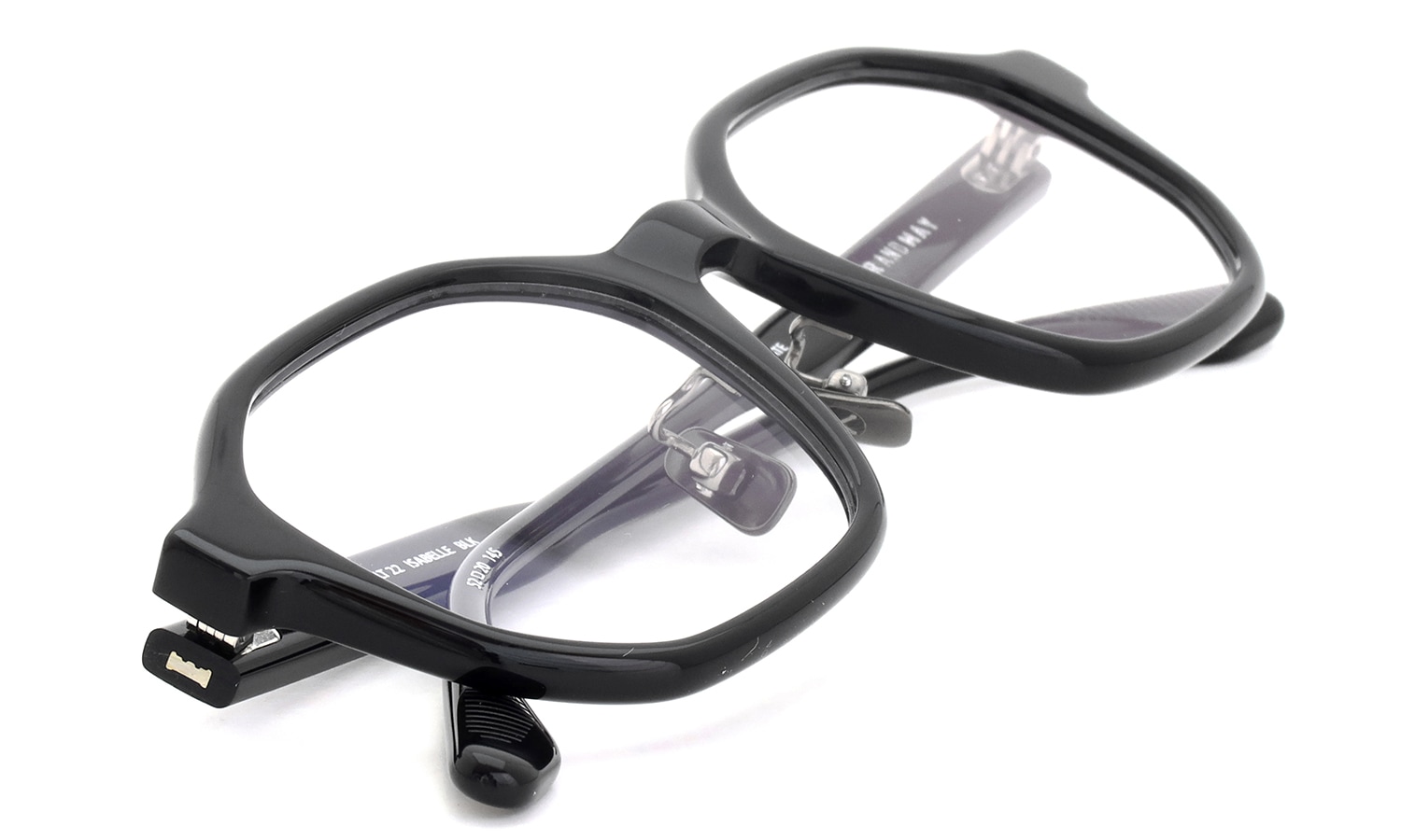 PETER AND MAY ピーターアンドメイ メガネ通販 ISABELLE 金属アームパット col.BLACK