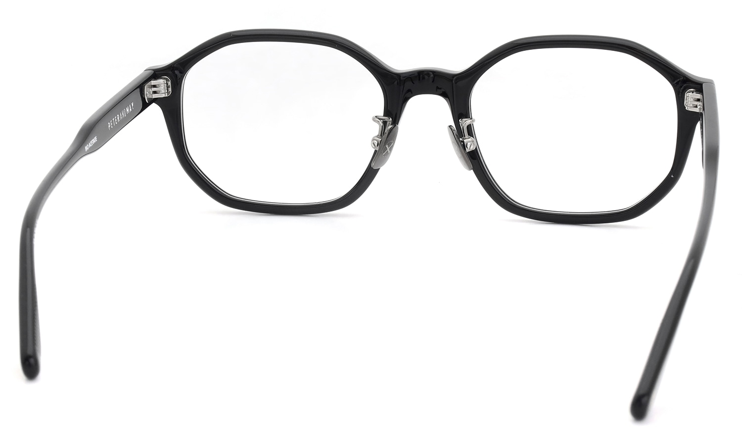 PETER AND MAY ピーターアンドメイ メガネ通販 ISABELLE 金属アームパット col.BLACK