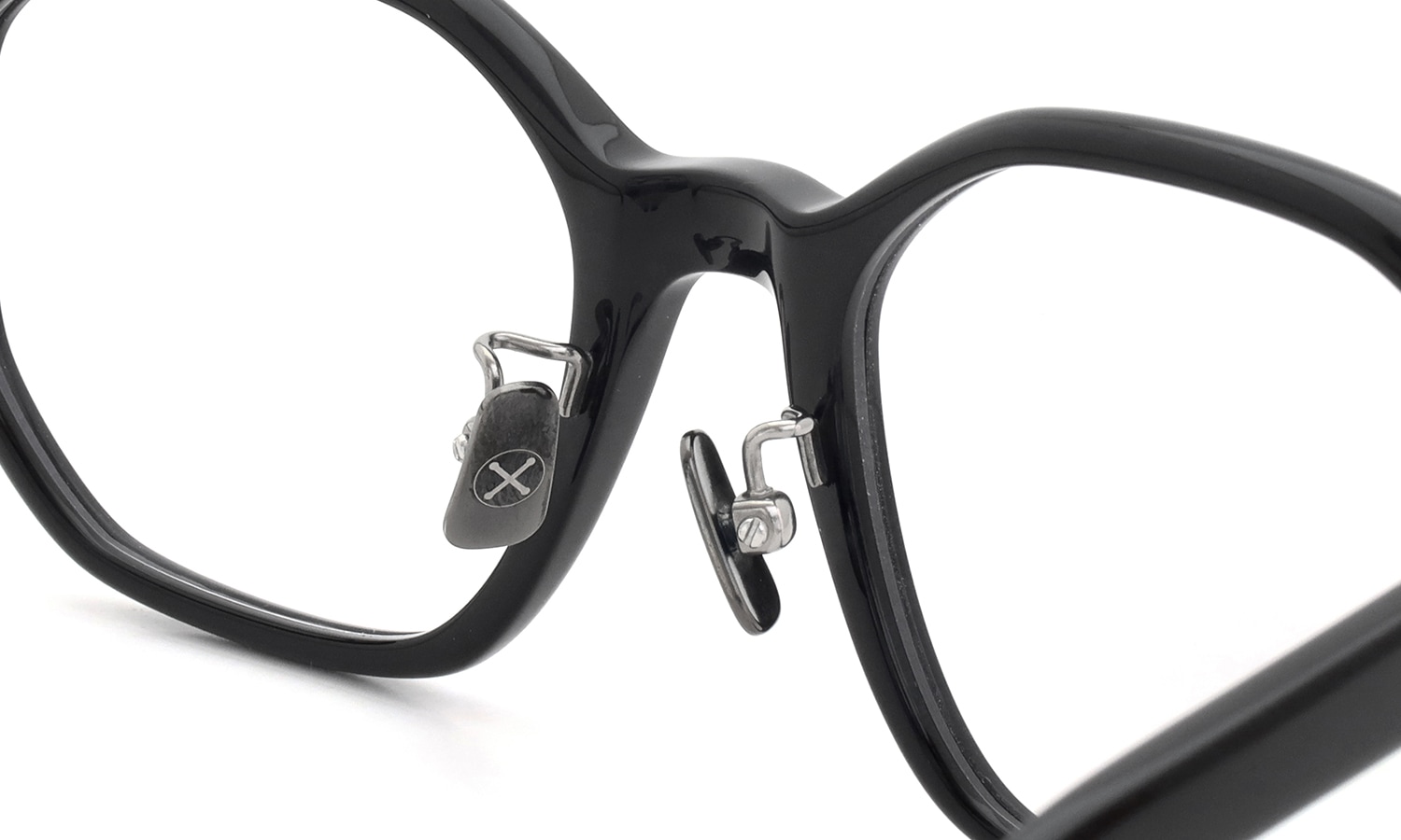 PETER AND MAY ピーターアンドメイ メガネ通販 ISABELLE 金属アームパット col.BLACK