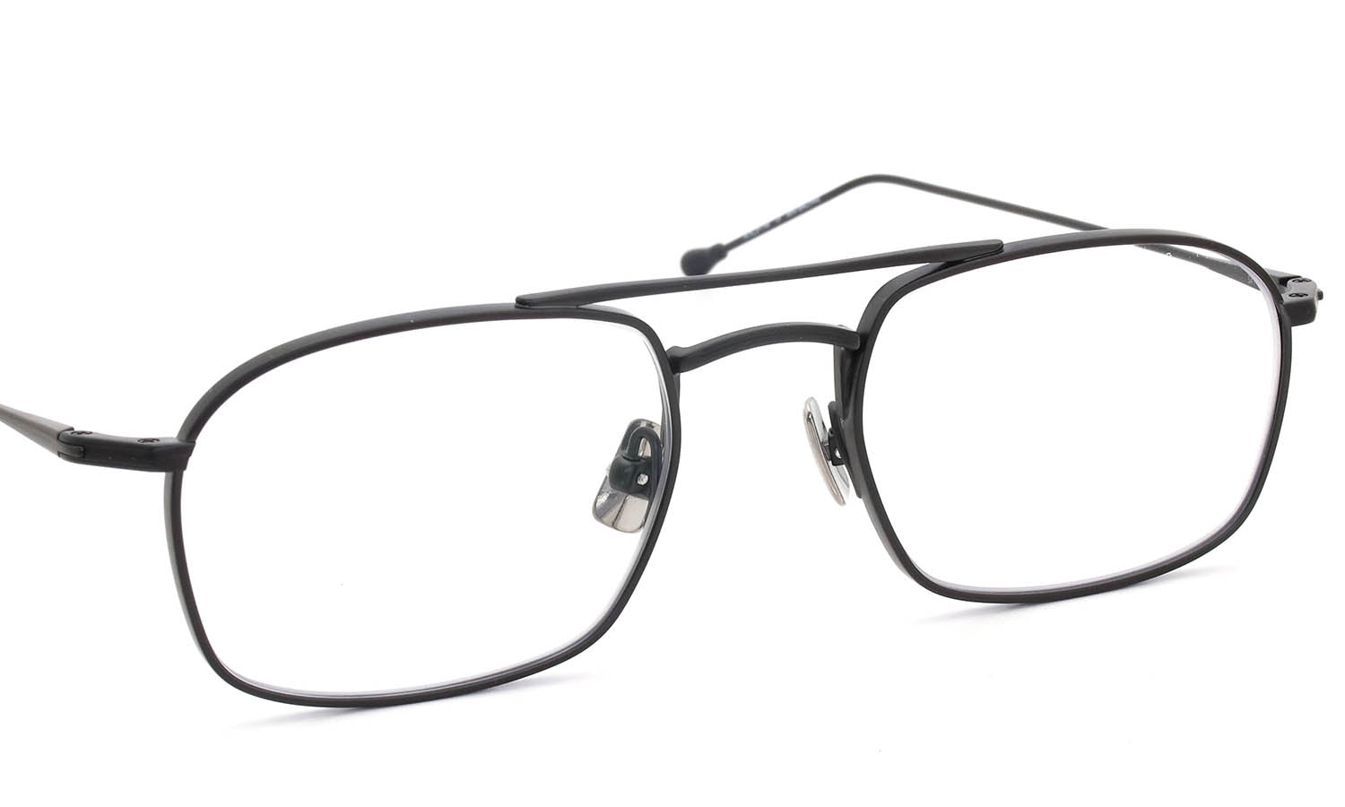 PETER AND MAY ピーターアンドメイ 伊達メガネ通販 MINI MACHINE col.MAT BLACK