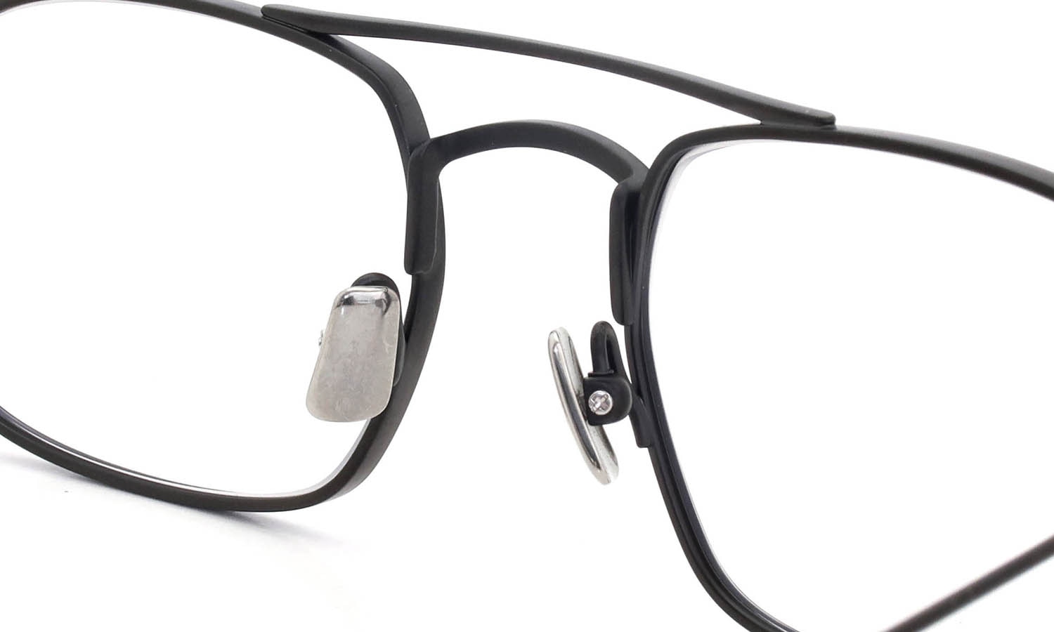 PETER AND MAY ピーターアンドメイ 伊達メガネ通販 MINI MACHINE col.MAT BLACK