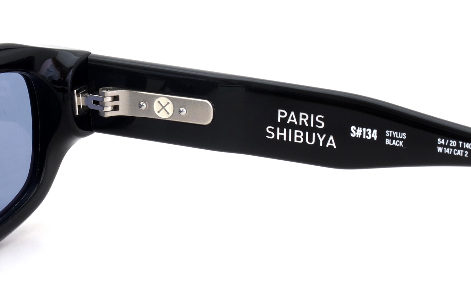 PETER AND MAY × Manhattan Records コラボレーションサングラス S#134 BLACK BLUE