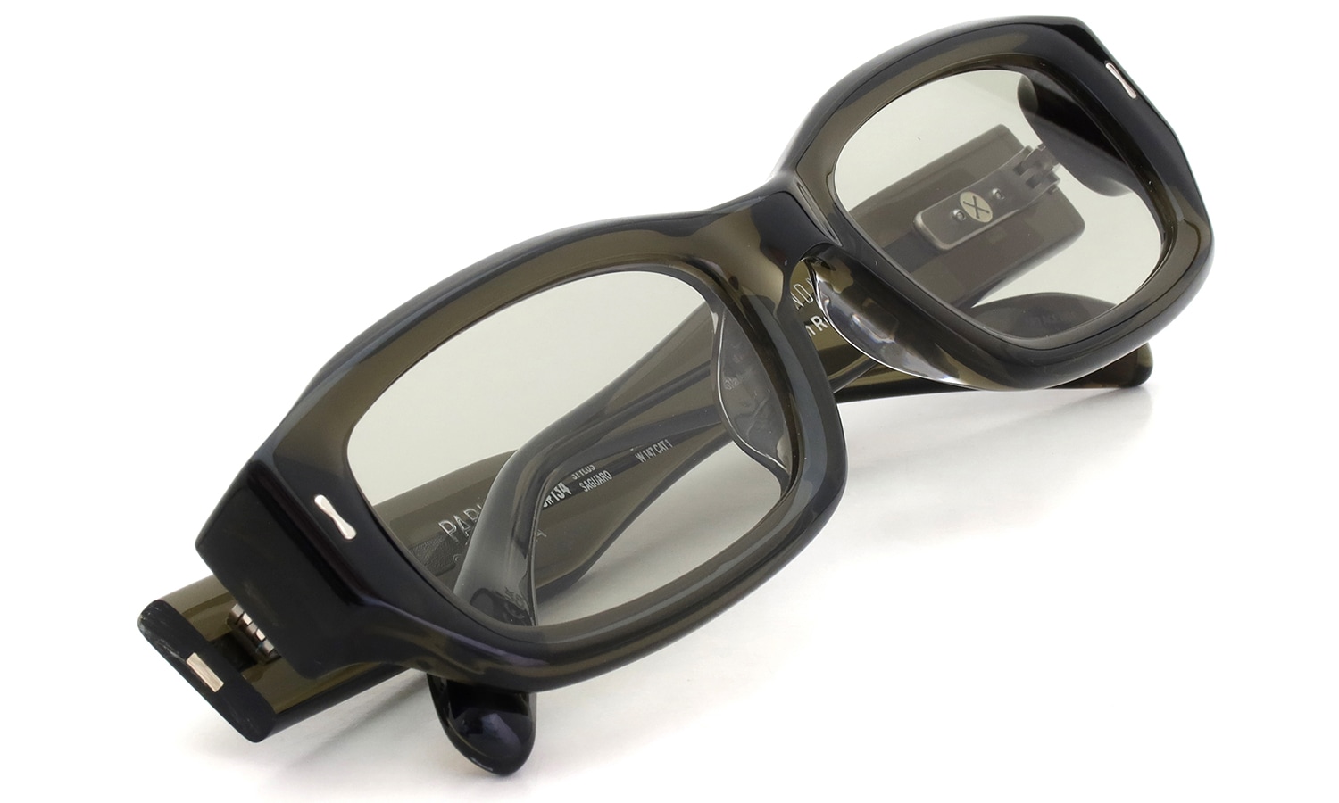 PETER AND MAY × Manhattan Records コラボレーションサングラス S#134 SAGUARO GRAPHITE GREEN