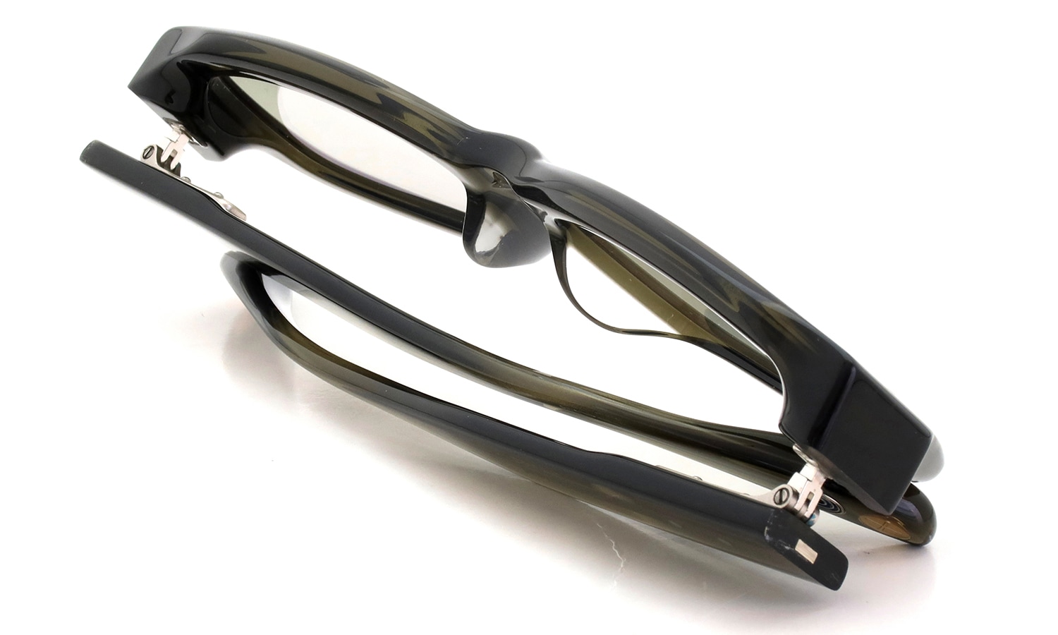 PETER AND MAY × Manhattan Records コラボレーションサングラス S#134 SAGUARO GRAPHITE GREEN