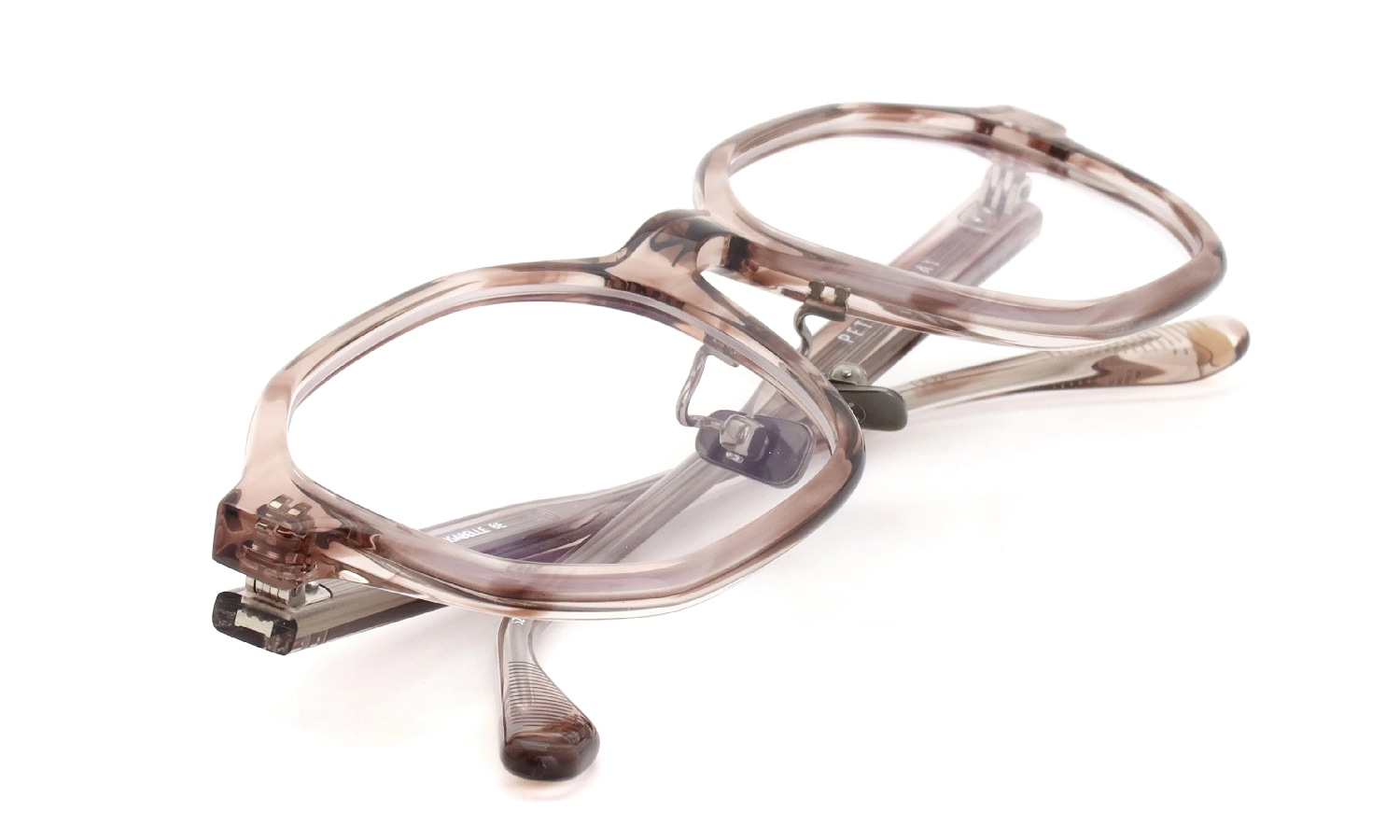 PETER AND MAY ピーターアンドメイ メガネ通販 ISABELLE 金属アームパット col.BEIGE