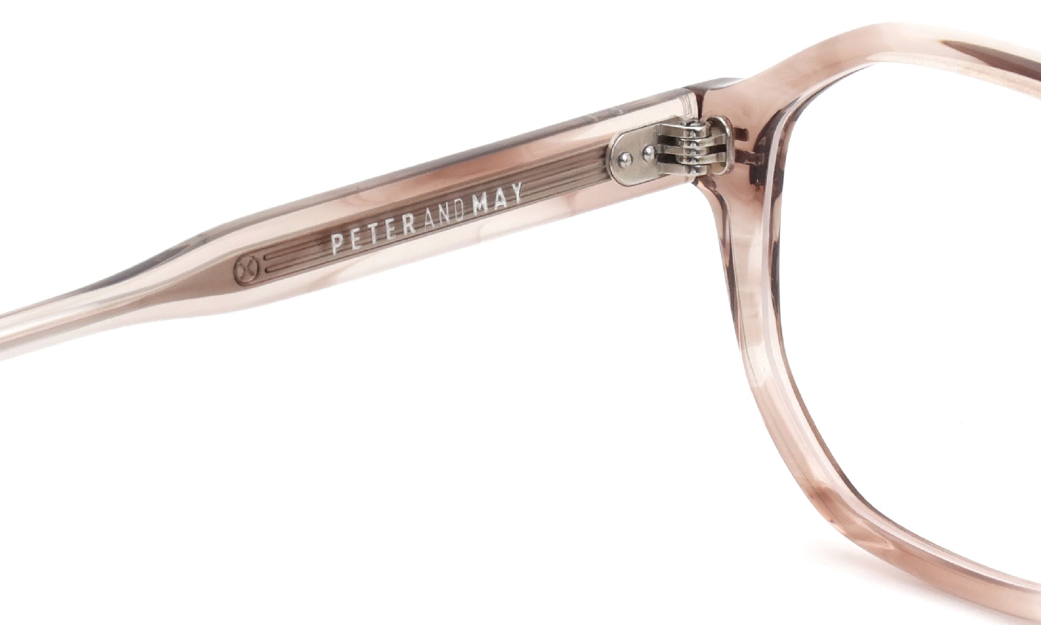 PETER AND MAY ピーターアンドメイ メガネ通販 ISABELLE 金属アームパット col.BEIGE