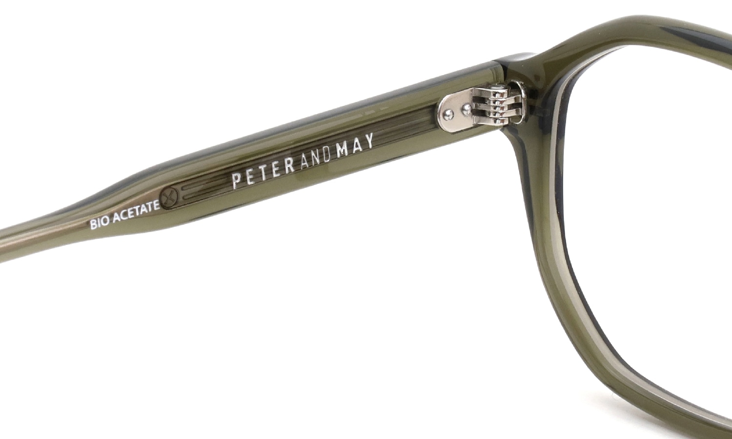 PETER AND MAY ピーターアンドメイ メガネ通販 ISABELLE 金属アームパット col.SAGUARO