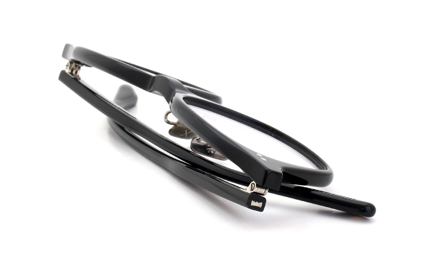 PETER AND MAY ピーターアンドメイ メガネ通販 SKYLET 金属アームパット col.BLACK