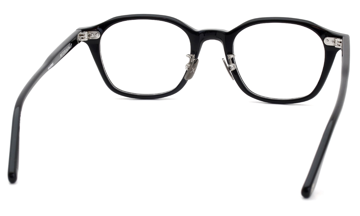 PETER AND MAY ピーターアンドメイ メガネ通販 SKYLET 金属アームパット col.BLACK