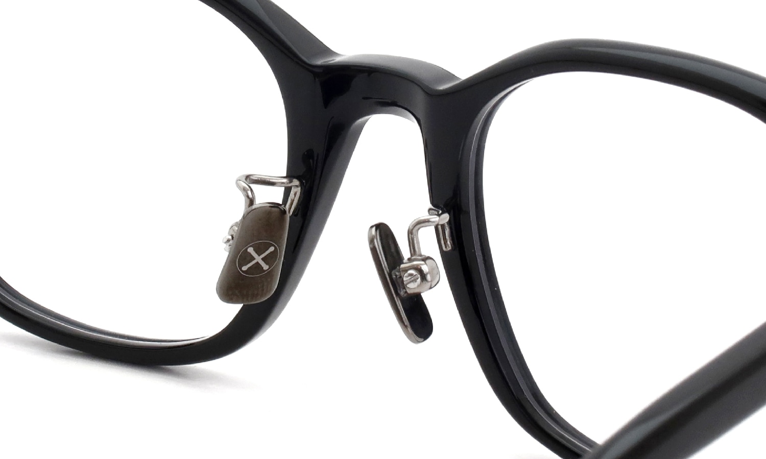 PETER AND MAY ピーターアンドメイ メガネ通販 SKYLET 金属アームパット col.BLACK