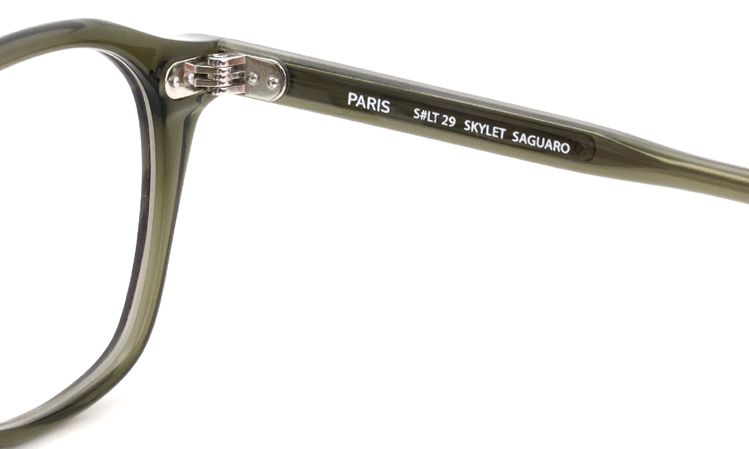 PETER AND MAY ピーターアンドメイ メガネ通販 SKYLET 金属アームパット col.SAGUARO