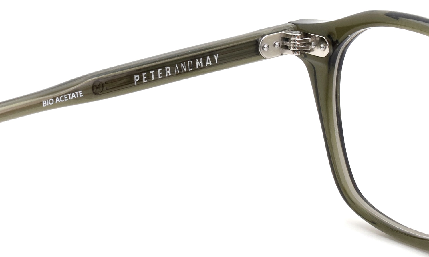 PETER AND MAY ピーターアンドメイ メガネ通販 SKYLET 金属アームパット col.SAGUARO