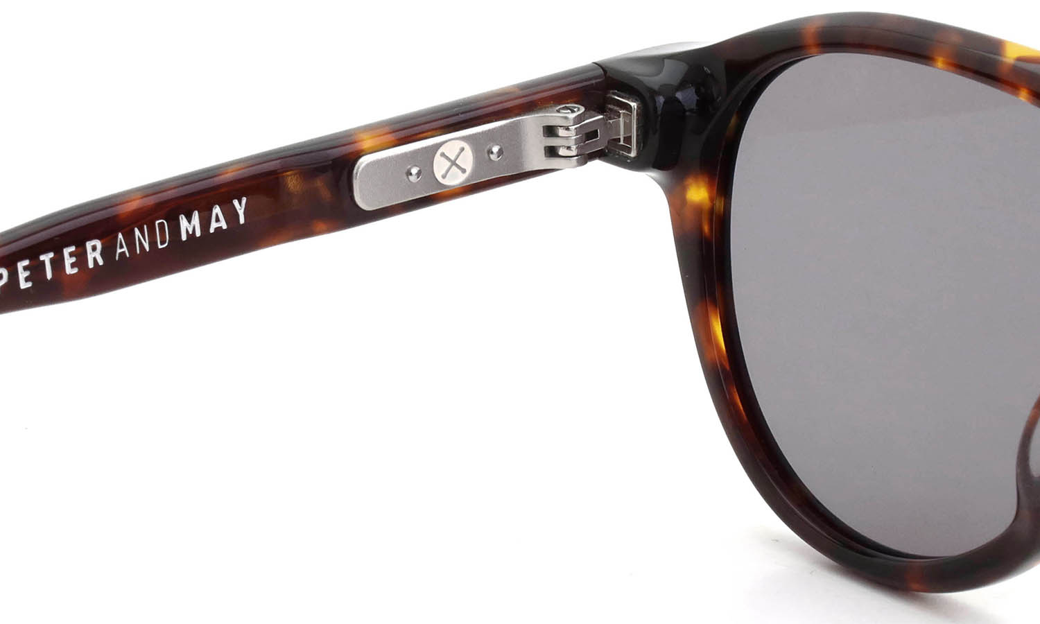 PETER AND MAY ピーターアンドメイ サングラス通販 YAN col.TORTOISE/LIGHT GREY