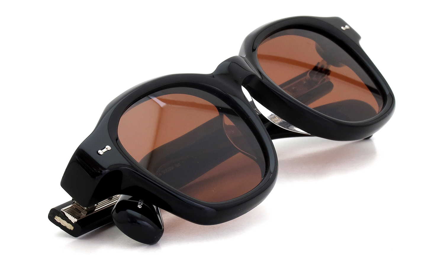 PETER AND MAY ピーターアンドメイ サングラス通販 SKYLOOP col.BLACK/BORDEAUX 折り畳み1