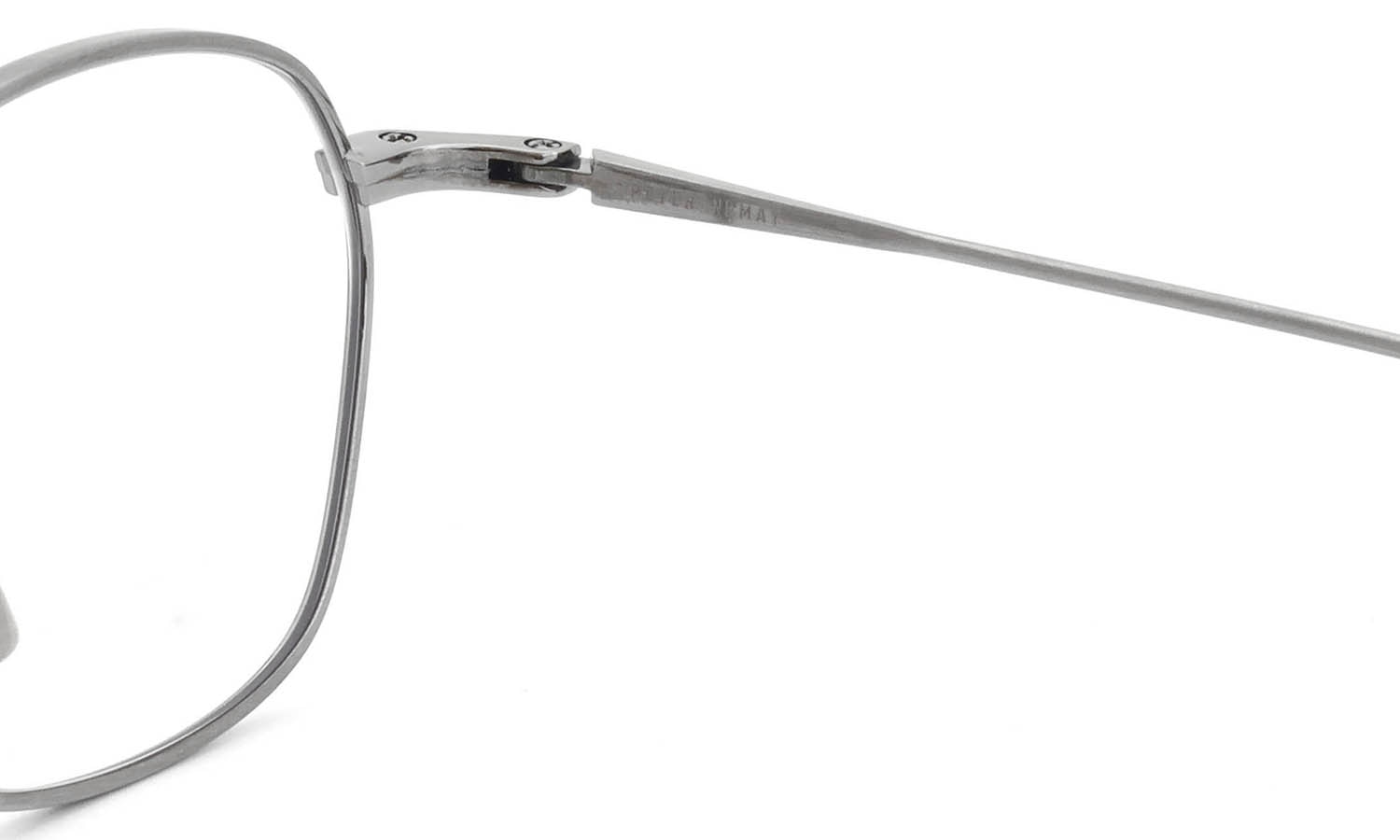 PETER AND MAY ピーターアンドメイ メガネ通販 THE WAY col.ANTIQUE SILVER