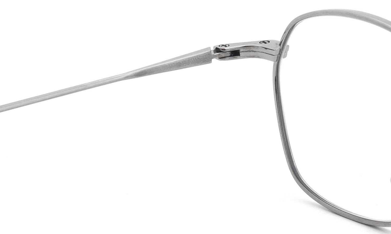 PETER AND MAY ピーターアンドメイ メガネ通販 THE WAY col.ANTIQUE SILVER