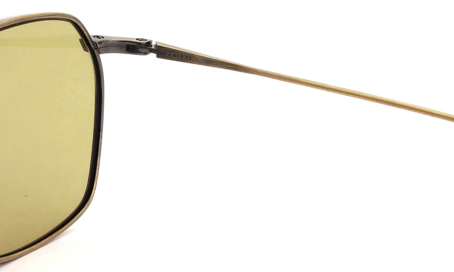 PETER AND MAY ピーターアンドメイ サングラス通販 JENNY col.ANTIQUE GOLD/LIGHT KHAKI