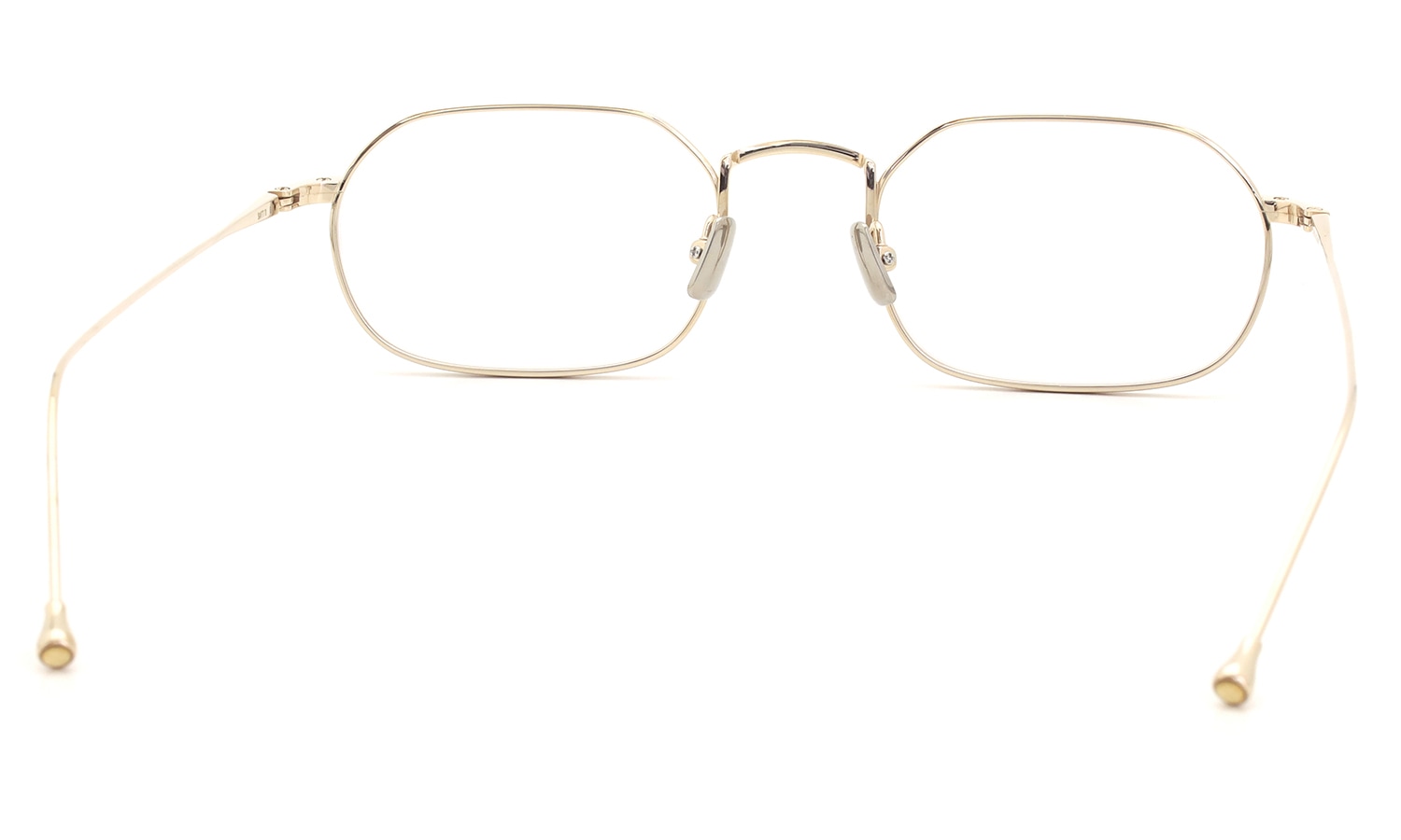PETER AND MAY ピーターアンドメイ 伊達メガネ通販 TT11 AKIRA col.GOLD 裏側