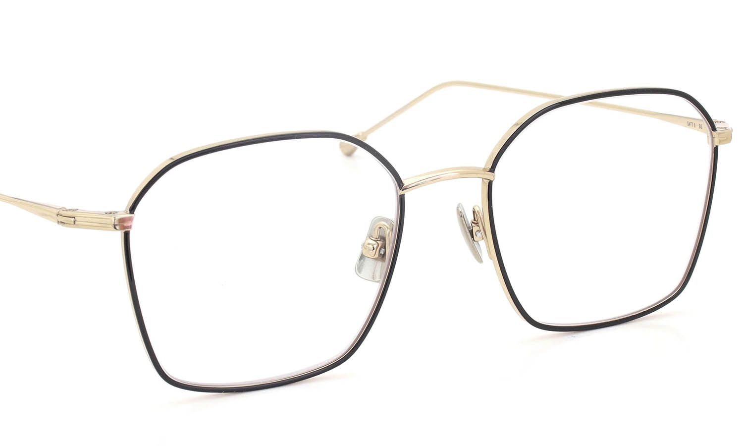 PETER AND MAY ピーターアンドメイ 伊達メガネ通販 TT6 MONDAY col.BLACK&GOLD