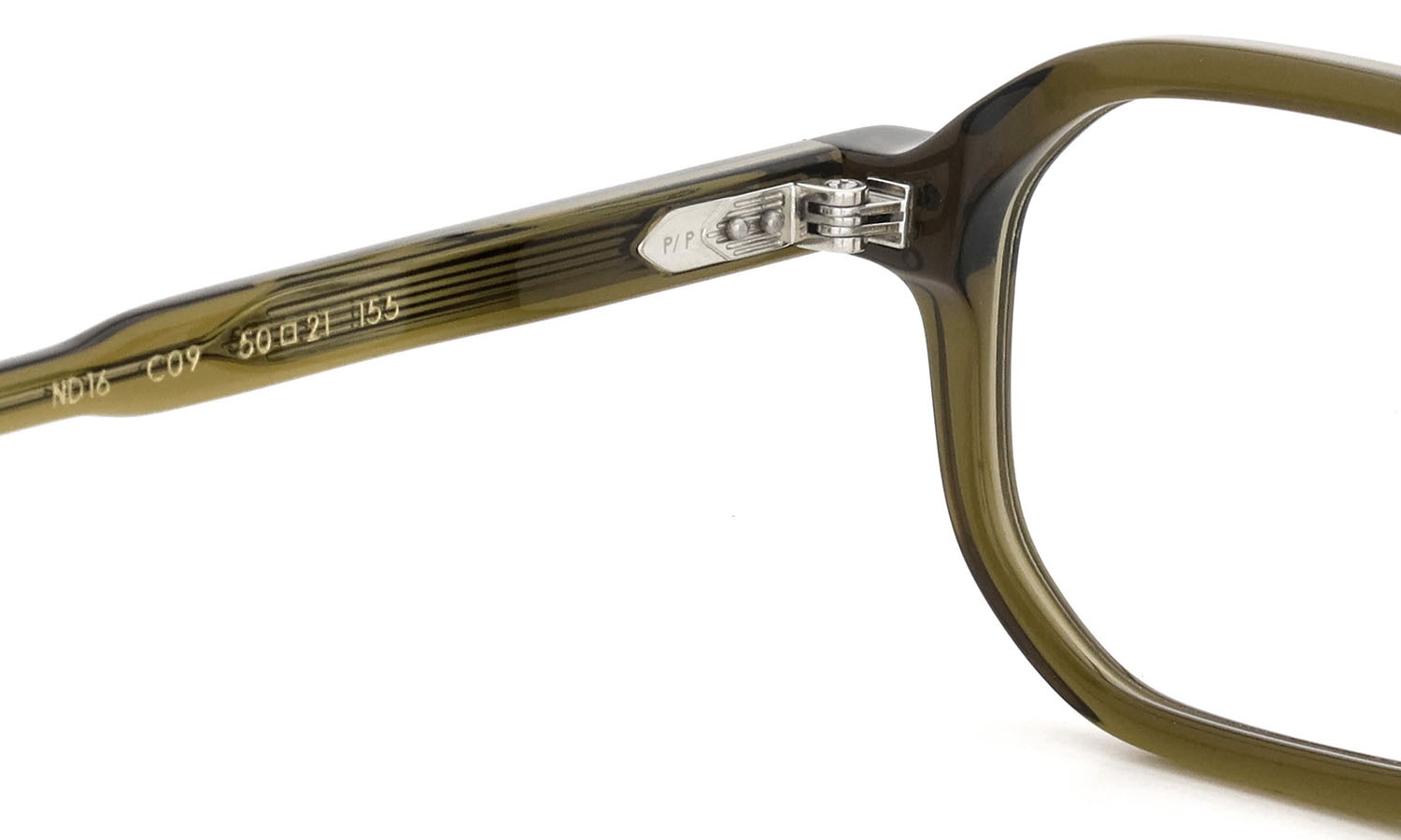 PROJEKT PRODUKT プロジェクト プロダクト メガネ通販 ND16 C09 Transparent Olive Green