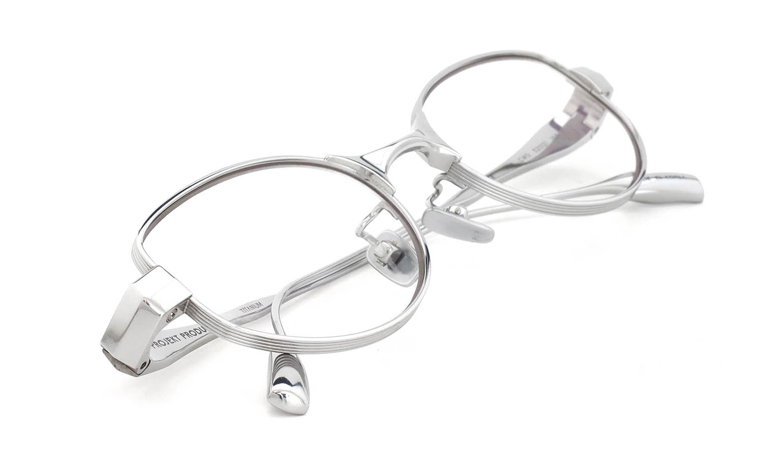 PROJEKT PRODUKT サングラス ND3 CWG White Gold/Gray Discolor