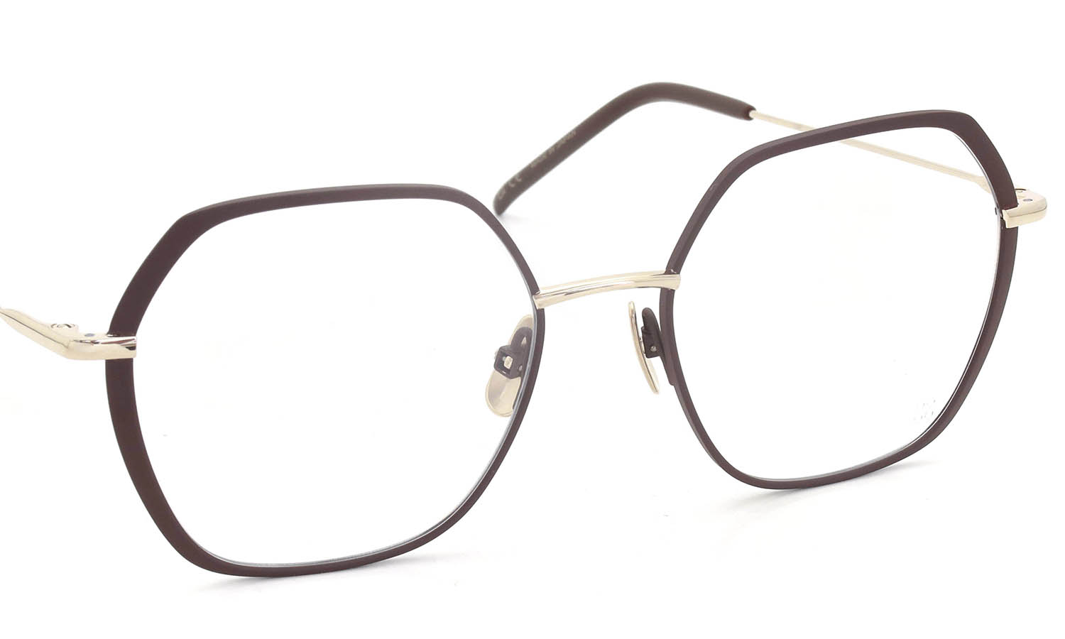 YELLOWS PLUS イエローズプラス メガネ通販 EMMY C20G coconut brown/gold