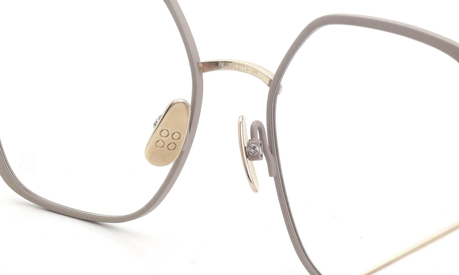 YELLOWS PLUS イエローズプラス メガネ通販 EMMY C22G matt beige/gold