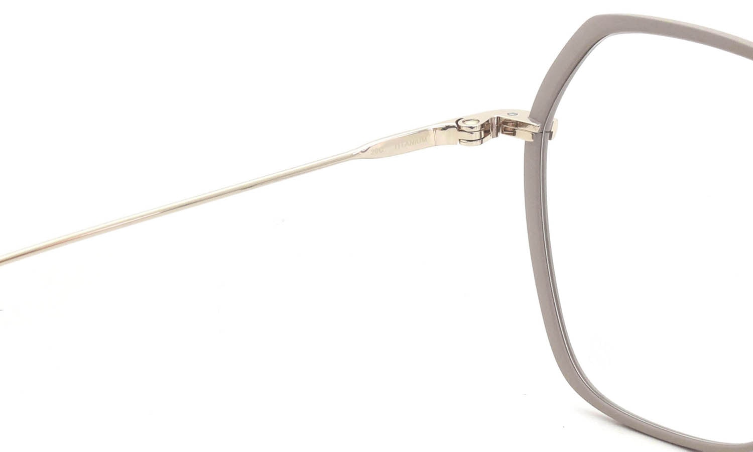 YELLOWS PLUS イエローズプラス メガネ通販 EMMY C22G matt beige/gold