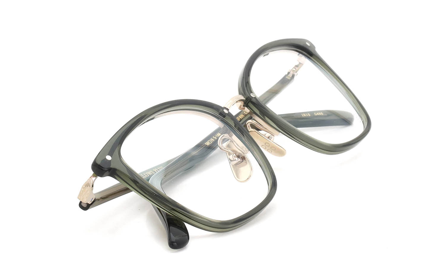 YELLOWS PLUS イエローズプラス メガネ通販 IRIS C486 ganges/gold