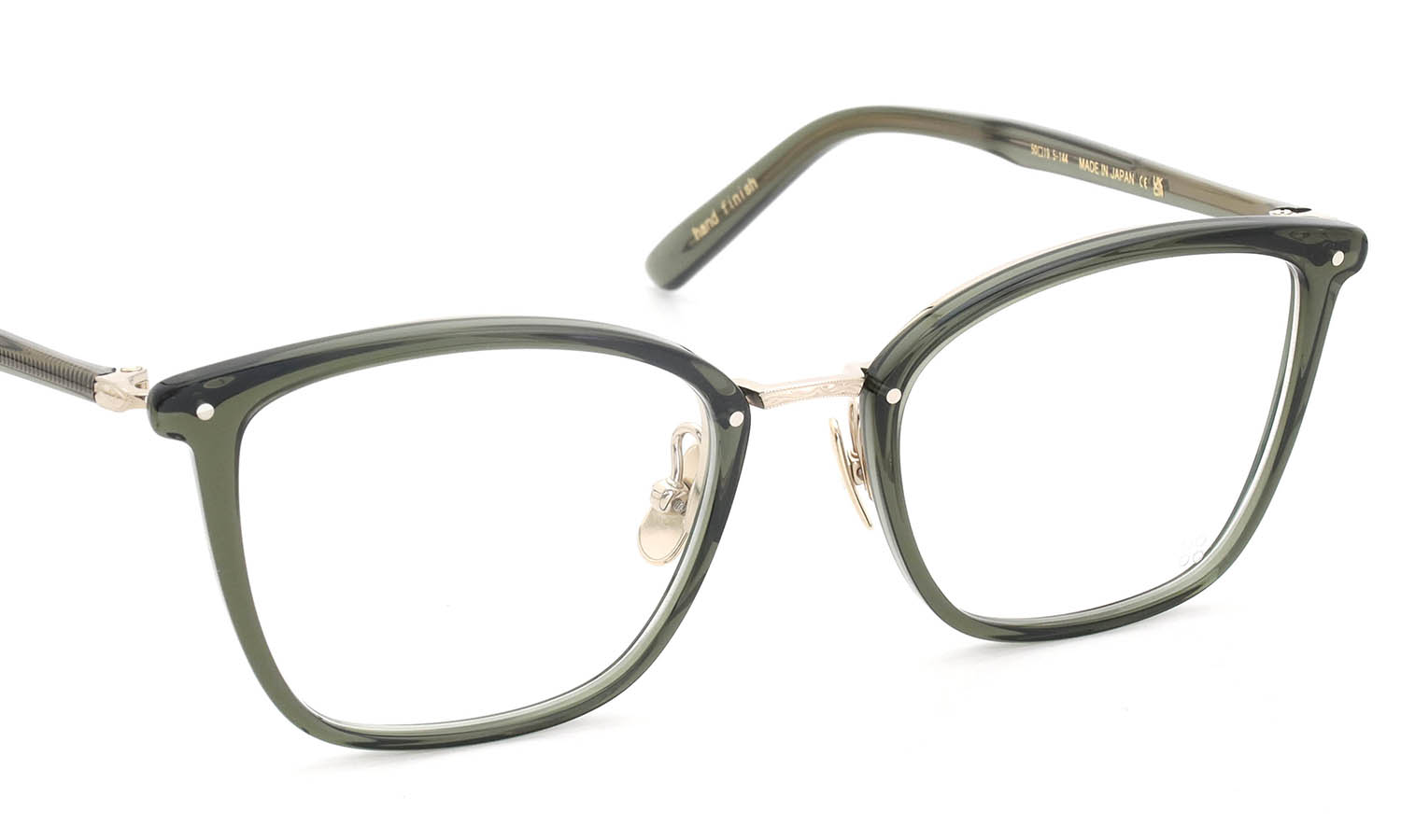 YELLOWS PLUS イエローズプラス メガネ通販 IRIS C486 ganges/gold