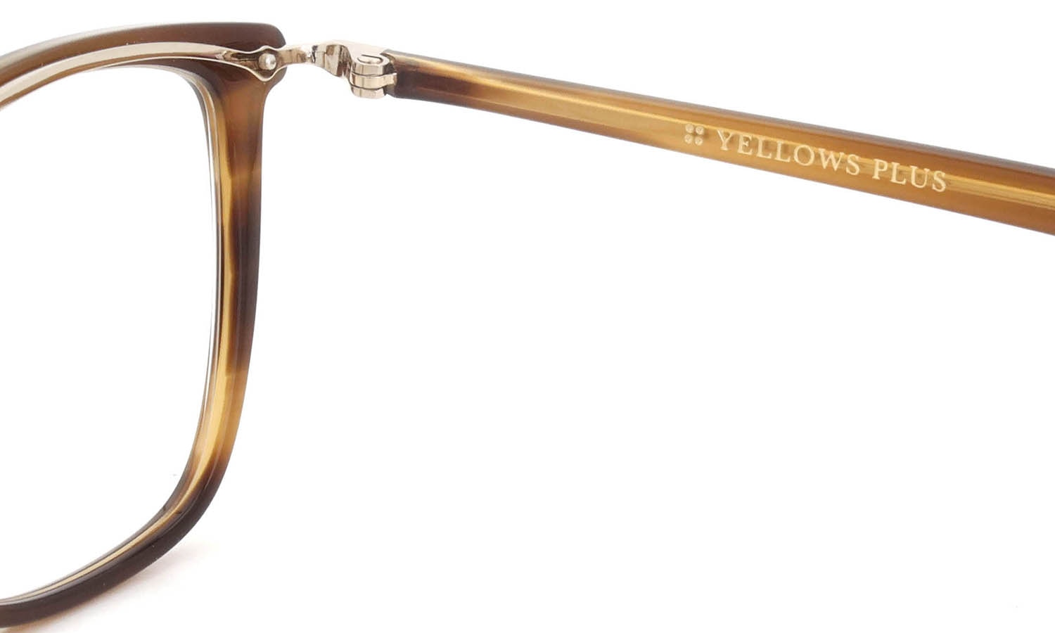 YELLOWS PLUS イエローズプラス メガネ通販 IRIS C537 marron/gold